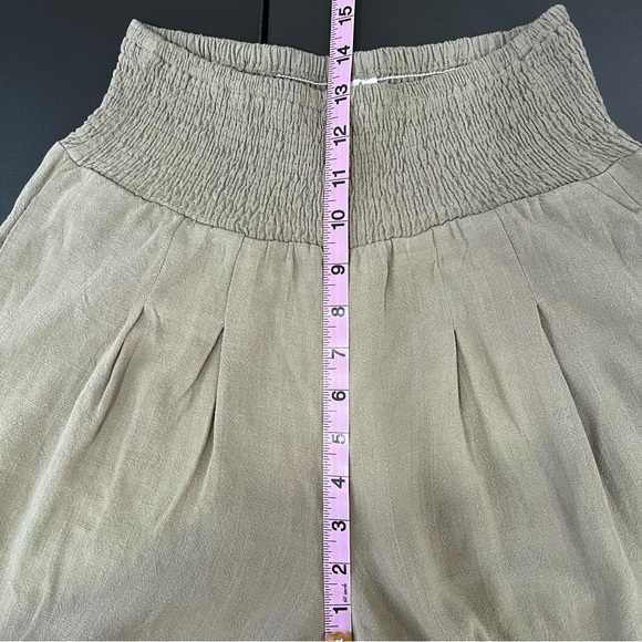 Anrabess Linen Blend Wide Leg High Waist Palazzo Pants Size S - Picture 8 of 8